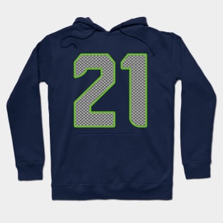 Seattle Seahawks Devon Witherspoon 21 by CH3Media Hoodie